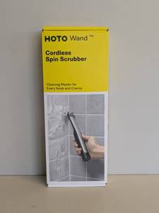 lot 80 image: HOTO WAND CORDLESS SPIN SCRUBBER