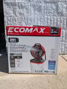lot 86 image: ECOMAX 12 ACDC BUCKET TOP MISTING FAN