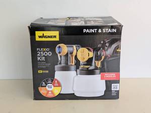 lot 91 image: WAGNER PAINT & STAIN FLEXIO 2500 KIT