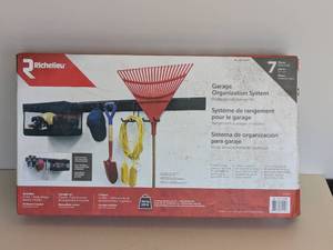 lot 93 image: RICHELIEU 7PC. GARAGE ORGANIZATION SYSTEM