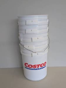 lot 113 image: (5) COSTCO BUCKETS