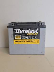 lot 115 image: DURALAST GOLD POWER SPORT BATTERY