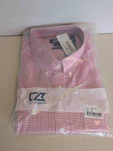 lot 116 image: NEW CUTTER AND BUCK XXL BUTTON UP SHIRT
