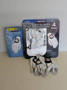 lot 173 image: ASSORTED KIRKLAND SIGNATURE GOLF GLOVES