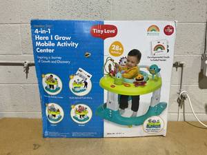 lot 119 image: Tiny Love 4-in-1 Here I Grow Baby Mobile Activity Center
