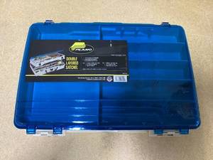 lot 415 image: Plano Two Level Satchel Tackle Box, Premium Tackle Storage