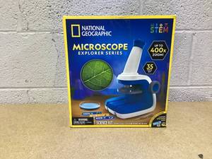 lot 420 image: National Geographic Explorer Series Microscope Kit