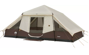 lot 8 image: CORE 10-Person Lighted Instant Pyramid Tent #40396