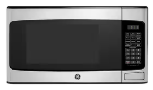 lot 17 image: GE 1.1 Cu. Ft. Capacity Countertop Microwave Oven GCST11N1WSS