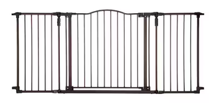 lot 103 image: Toddleroo by North States - Deluxe Dcor Safety Gate Extra Wide Baby Gate