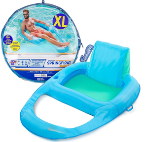 lot 419 image: SwimWays Spring Float Recliner XL Pool Float Lounge