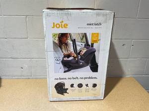 lot 208 image: Joie mint latch baseless infant car seat