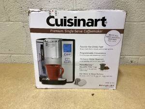 lot 434 image: Cuisinart Premium Single Serve Coffee Maker