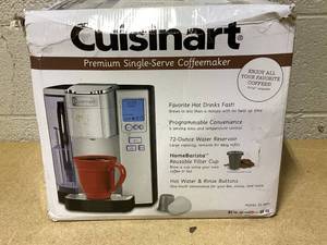 lot 435 image: Cuisinart Premium Single Serve Coffee Maker