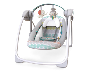 lot 311 image: Bright Starts Portable Automatic 6-Speed Baby Swing with Adaptable Speed