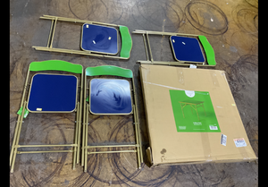 lot 157 image: 5PCS Kate Spade New York Table & Chairs Set