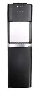lot 83 image: Glacier Bay Matte Black and Stainless Steel Bottom Load Water Dispenser