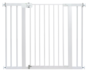 lot 143 image: Safety 1st Extra Wide Baby Gate with Door Premium Child Safety, Extra Tall Gate for Doorways, Dog Gates