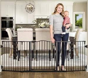 lot 144 image: Regalo Deluxe Home Accents Widespan Safety Gate