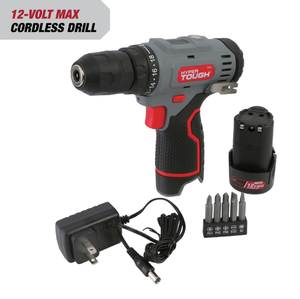 lot 149 image: LOT OF 2 Hyper Tough 12V Max Lithium-Ion Cordless 38-Inch Drill Driver with 1.5Ah Battery