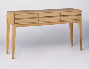 lot 155 image: Herriman Wooden Console Table with Drawers - Threshold