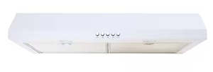lot 222 image: Vissani Caprelo 30 in. 320 CFM Convertible Under Cabinet Range Hood