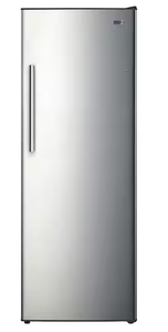 lot 226 image: Vissani 11 cu. ft. Convertible Auto Defrost Garage Ready Upright FreezerRefrigerator VSF11US2A16