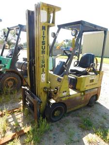 lot 10 image: 1991 Mitsubishi FGC15 LP Forklift - For Repair
