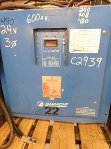 lot 29 image: 2 - 24 Volt Forklift Battery Chargers - NOT TESTED