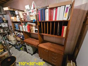 lot 122 image: Modern Modular Office Cabinet Storage Group A