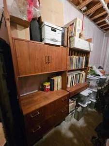 lot 123 image: Modern Modular Office Cabinet Storage Group B