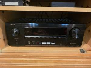 lot 18 image: Denon In Command Series AV Receiver AVR-X1700H