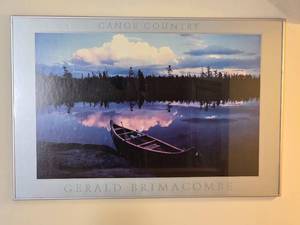 lot 103 image: Naturalist Fine Art Photography Print - Gerald Brimacombe - Canoe Country