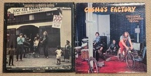 lot 47A image: Classic Vinyl LPs - Creedence Clearwater Revival - Cosmos Factory - Willy & The Poor Boys