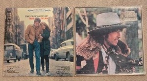 lot 47C image: Classic Vinyl LPs - Bob Dylan - Nashville Skyline - The Freewheelin Bob Dylan - Desire