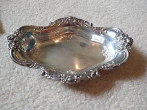 lot 11 image: Sterling Silver Wallace Tray