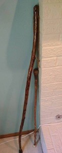 lot 15 image: Two Walking Sticks