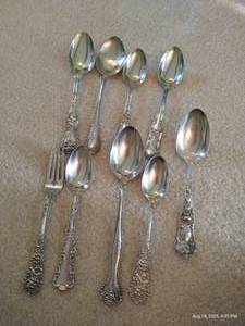 lot 29 image: Sterling Spoons & Forks