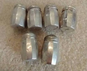 lot 31 image: Sterling Salt & Pepper Shakers