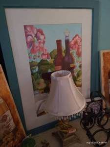 lot 35 image: Wine Decor & Various Items