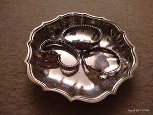 lot 145 image: Silver Plate Tray of Watches, Including Vintage Hamilton-Works