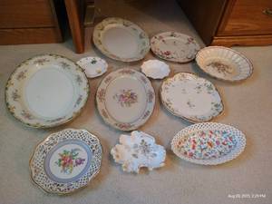 lot 199 image: Various China Platters, Trays & Dishes (Noritake, Theodore Haviland, Etc)