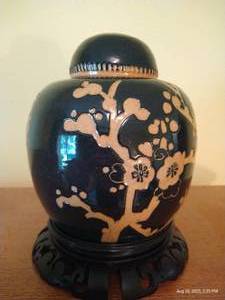 Beautiful UND Pottery Lidded Jar
