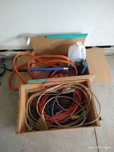 lot 278 image: Extension Cords & Jumper Cables