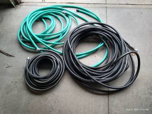 lot 281 image: Three Heavy Duty Garden Hoses