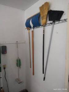 lot 292 image: Shovel, Rake, Brooms