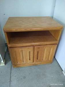 lot 295 image: Wooden StandCabinet