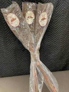 lot 13 image: Set of 3 A Touch of Country Magic Cinnamon Brooms