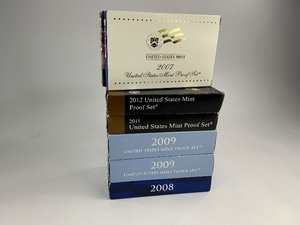 lot 37 image: 6x Run of Proof Sets from 2007-2012
