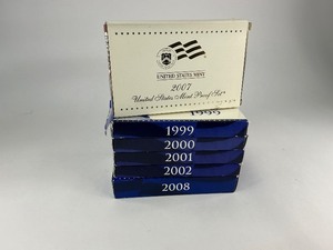 lot 40 image: 6x Proof Sets from 1999-2008